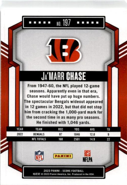 2023 Score #197 Ja'Marr Chase Cincinnati Bengals
