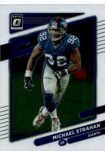 2021 Donruss Optic #18 Michael Strahan New York Giants