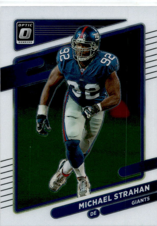2021 Donruss Optic #18 Michael Strahan New York Giants