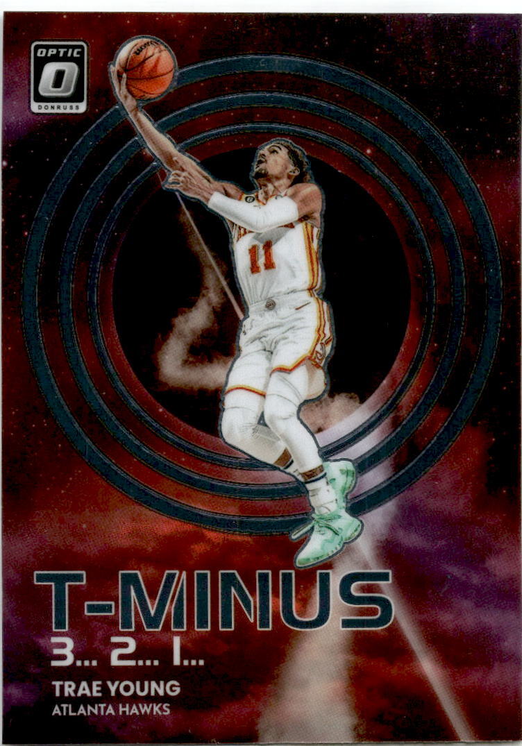 2022 Donruss Optic T-Minus 3, 2, 1 #5 Trae Young