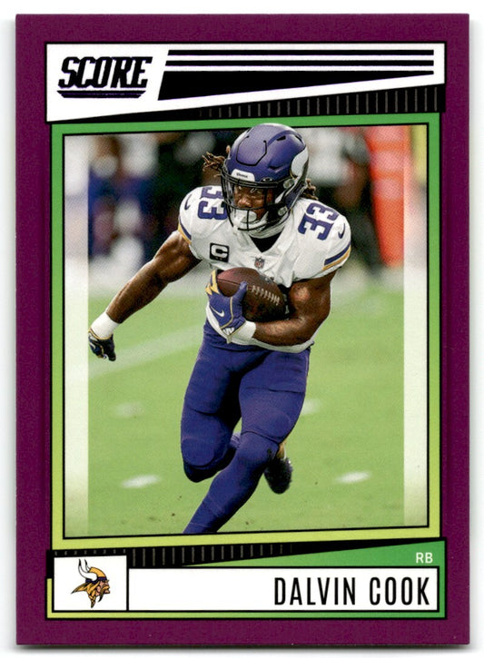 2022 Score Dalvin Cook Minnesota Vikings #107