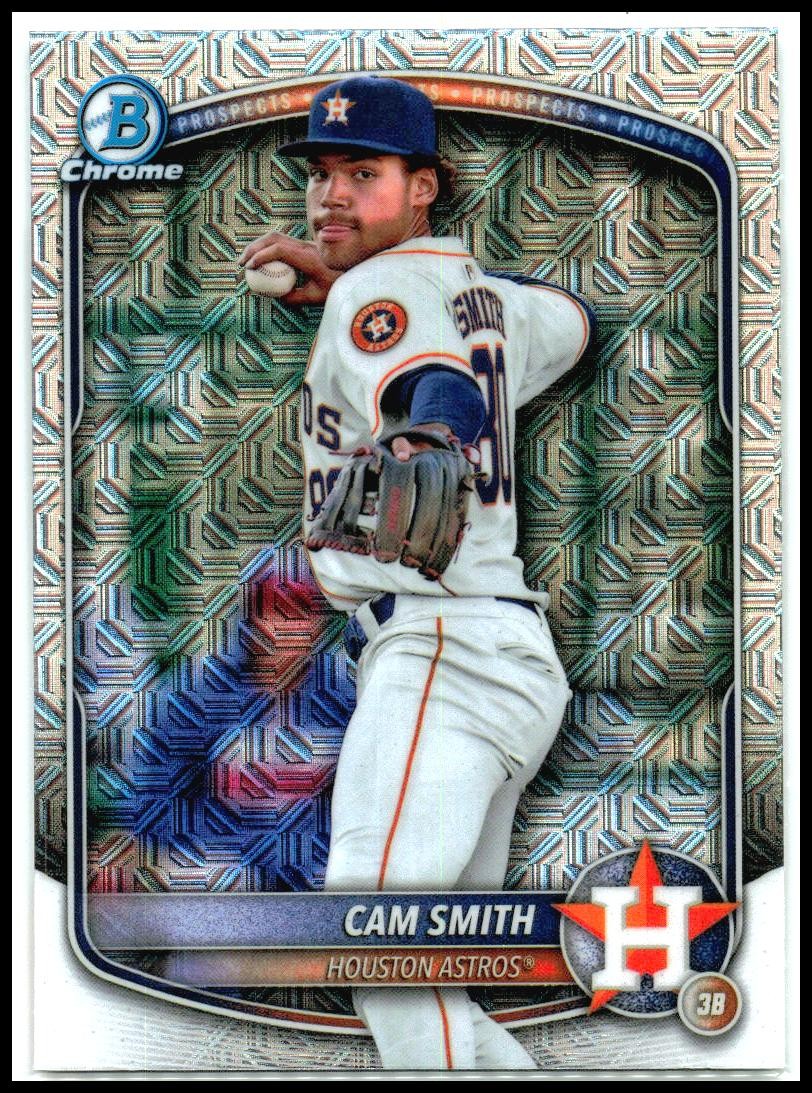 2025 Bowman Mojo Refractor #BCP-48 Cam Smith Houston Astros
