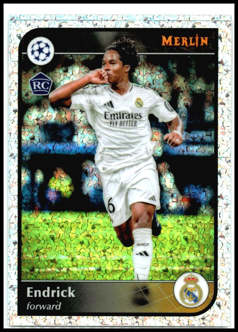 2024-25 Merlin UEFA Club Competitions Mini Diamond #16 Endrick Real Madrid CF