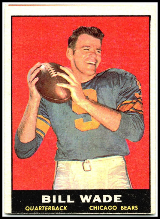 1961 Topps #10 Bill Wade Chicago Bears