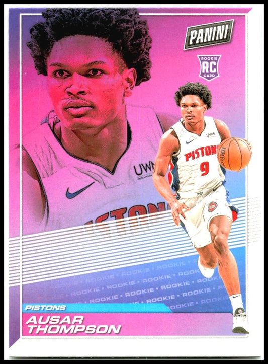 2023-24 Panini Player of the Day #65 Ausar Thompson Detroit