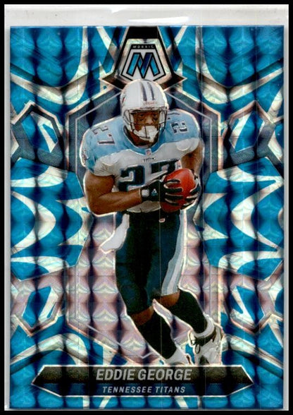 2024 Panini Mosaic Mosaic Reactive Blue #232 Eddie George Tennessee Titans