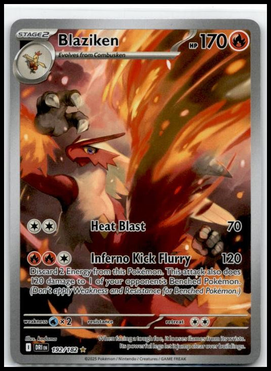 SV10: Destined Rivals #192/182 Blaziken
