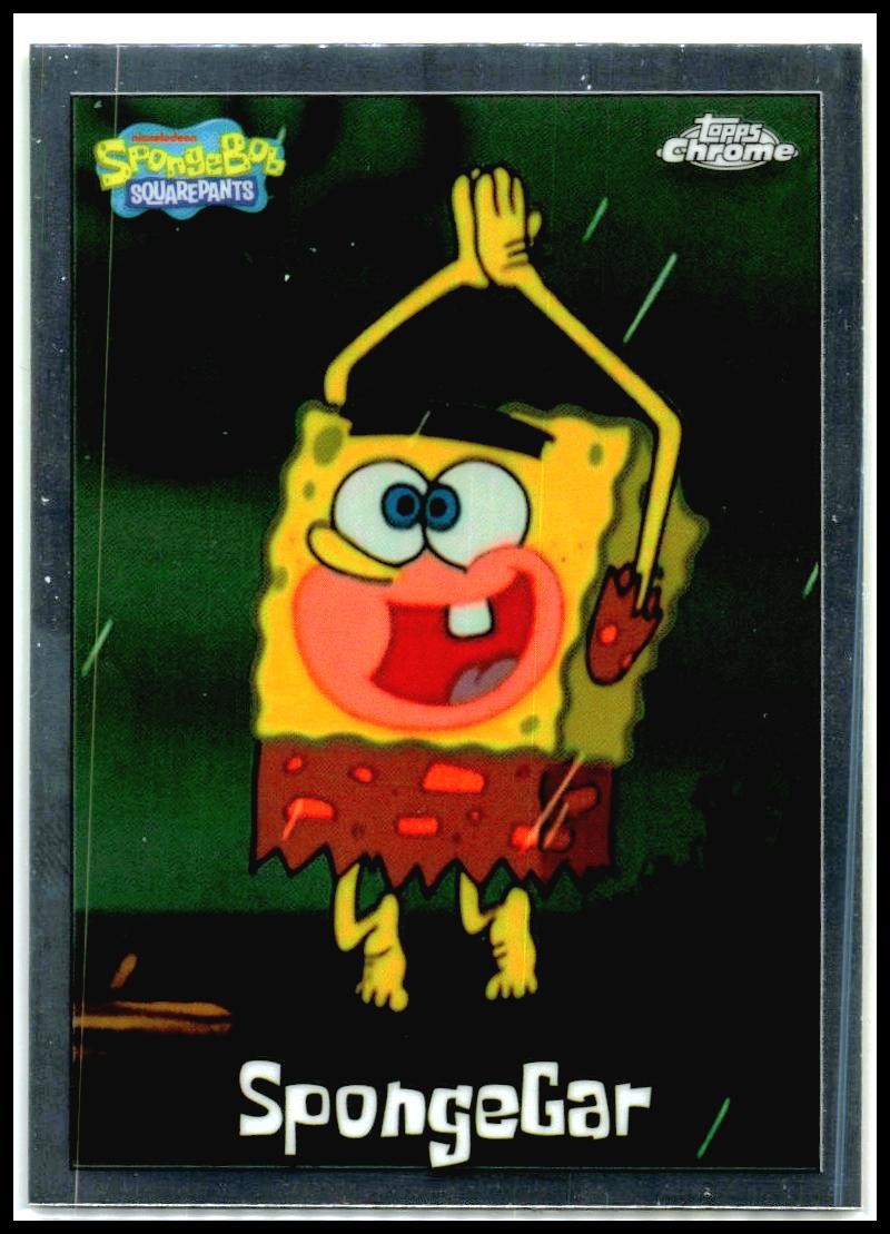 2025 Topps Chrome Spongebob Squarepants #43 SongeGar
