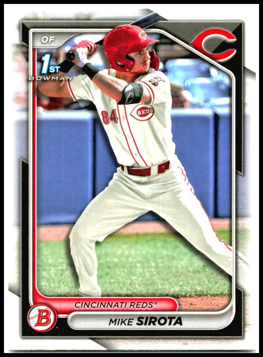 2024 Bowman Draft #BDC-32 Mike Sirota Cincinnati Reds