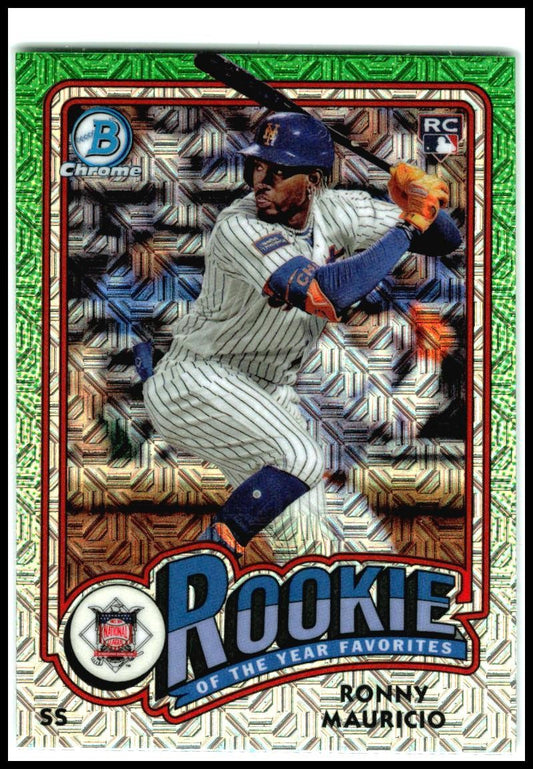 2024 Bowman Chrome ROY Mojo #ROY-1 Ronny Mauricio