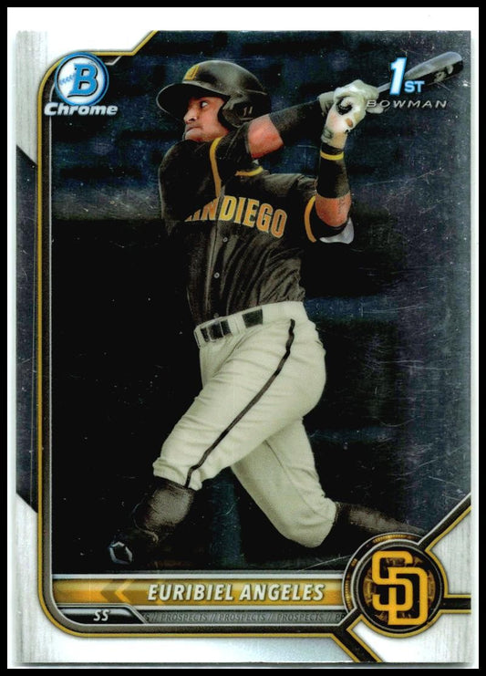 2022 Bowman Chrome Prospects #BCP-32 Euribiel Angeles San Diego Padres