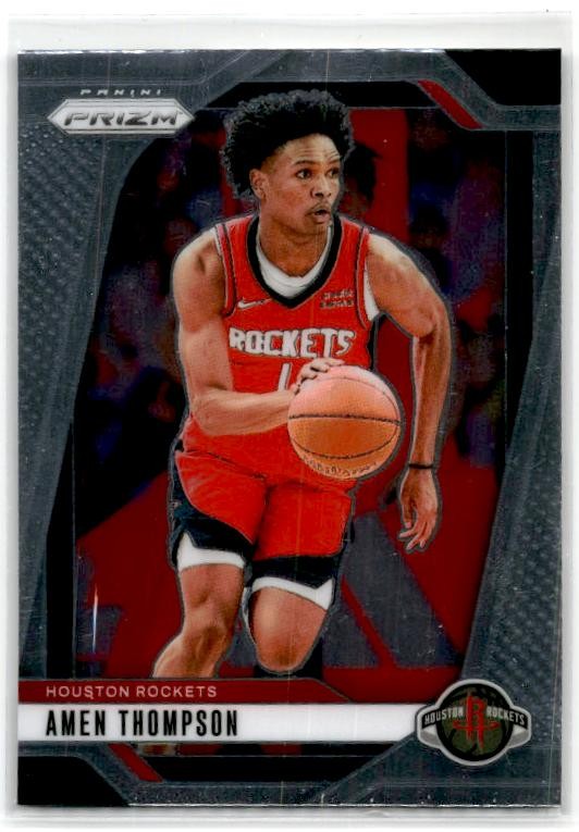 2024-25 Panini Prizm #118 Amen Thompson Houston Rockets