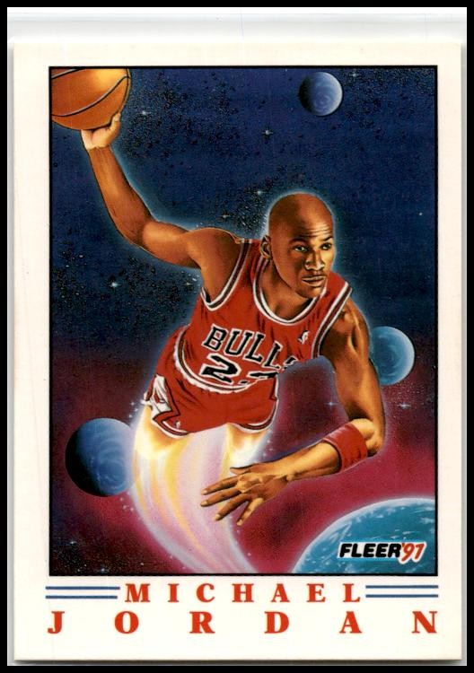 1991-92 Fleer Pro-Visions #2 Michael Jordan Chicago Bulls