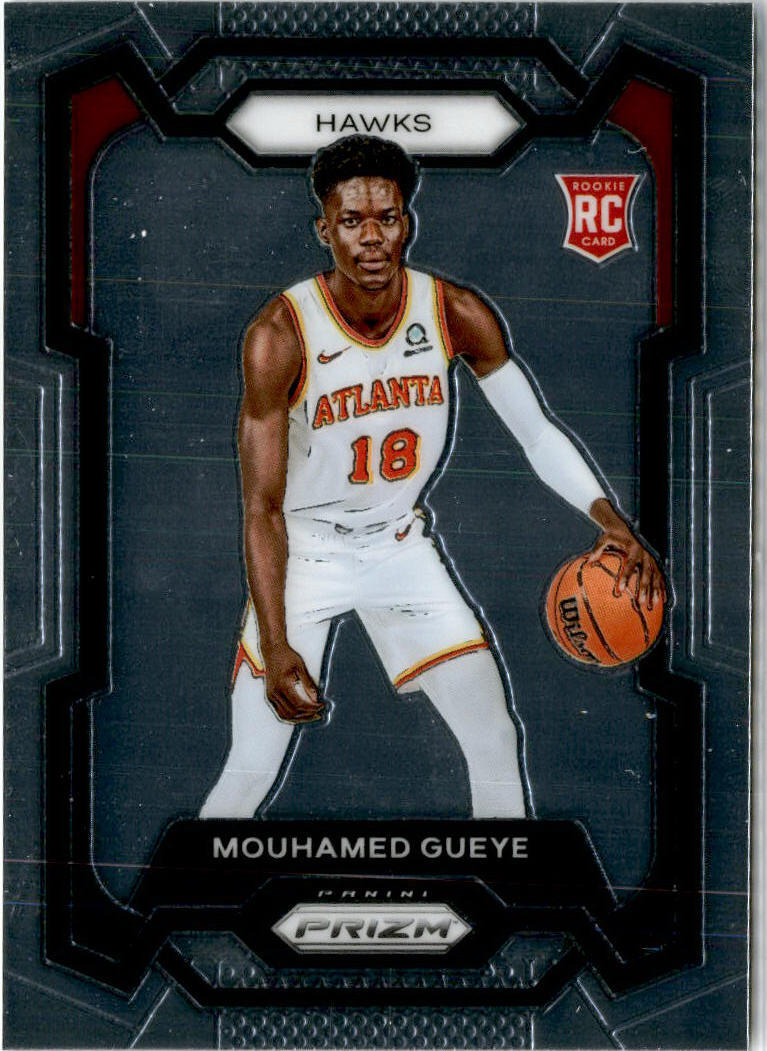 2023-24 Panini Prizm #157 Mouhamed Gueye Rookie Atlanta Hawks
