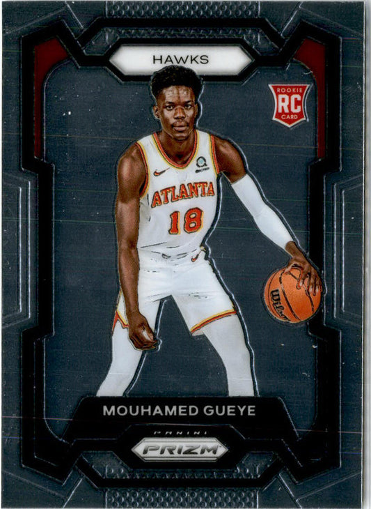 2023-24 Panini Prizm #157 Mouhamed Gueye Rookie Atlanta Hawks