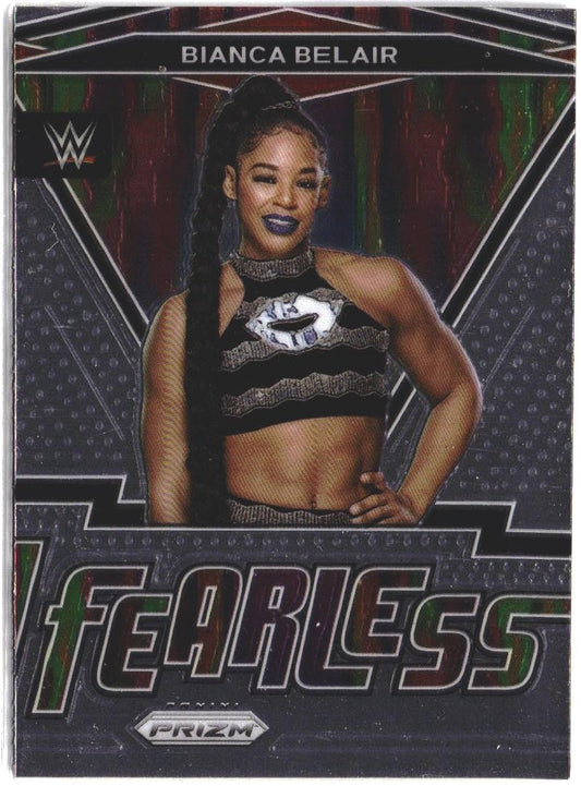 Bianca Belair #22 2022 Panini Prizm WWE Fearless
