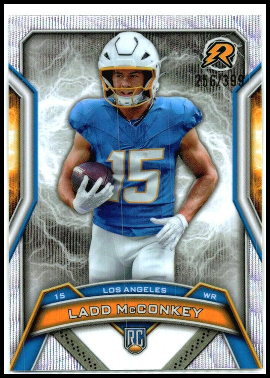 2024 Topps Resurgence #154 Ladd McConkey Rookie Los Angeles Chargers