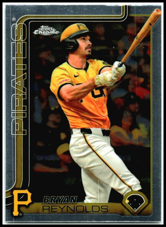 2025 Topps Chrome #9 Bryan Reynolds Pittsburgh Pirates