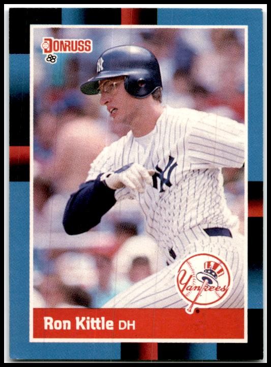 1988 Donruss #422c Ron Kittle New York Yankees