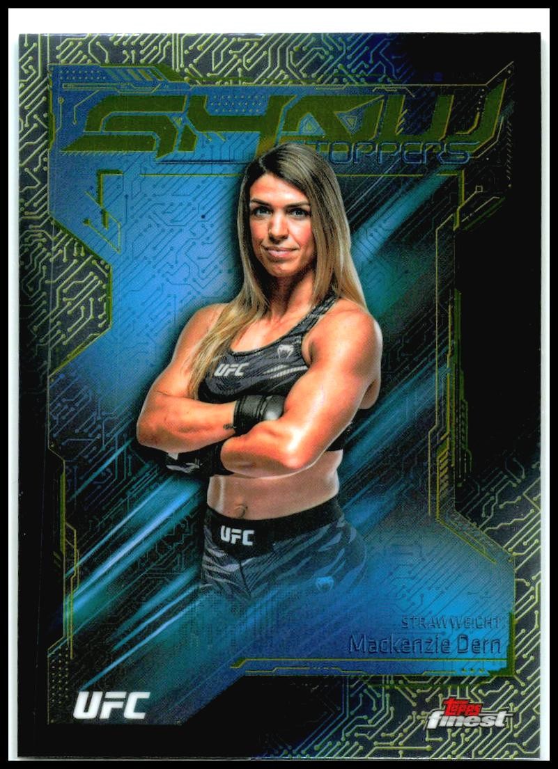 2025 Topps Finest UFC - Showstoppers #SS-10 Mackenzie Dern
