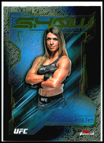2025 Topps Finest UFC - Showstoppers #SS-10 Mackenzie Dern