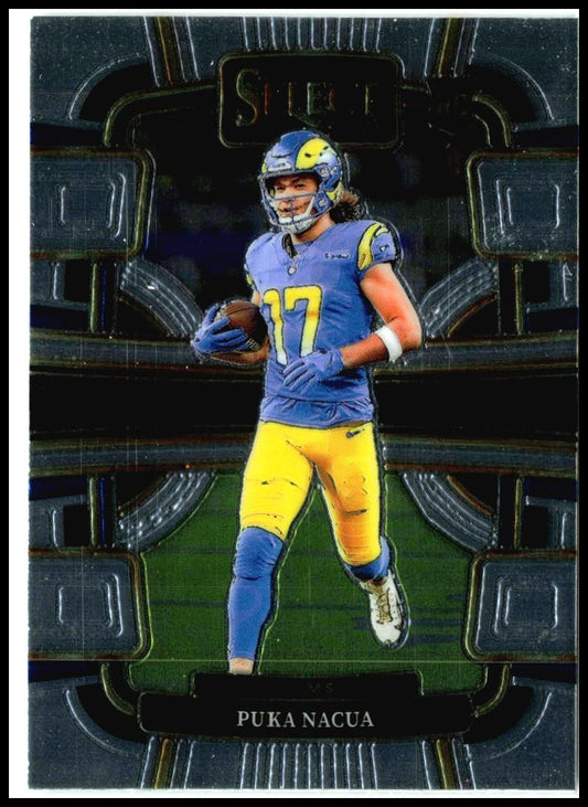 2023 Panini Select #56 Puka Nacua Rookie Los Angeles Rams