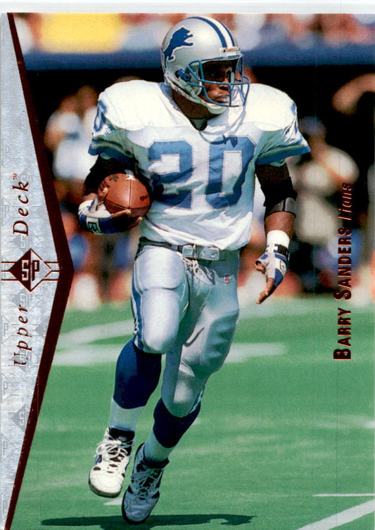 1995 SP #50 Barry Sanders Detroit Lions