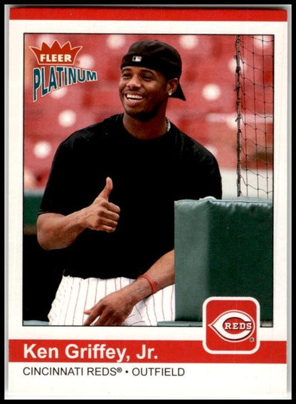 2004 Fleer Platinum #82 Ken Griffey, Jr. Cincinnati Reds