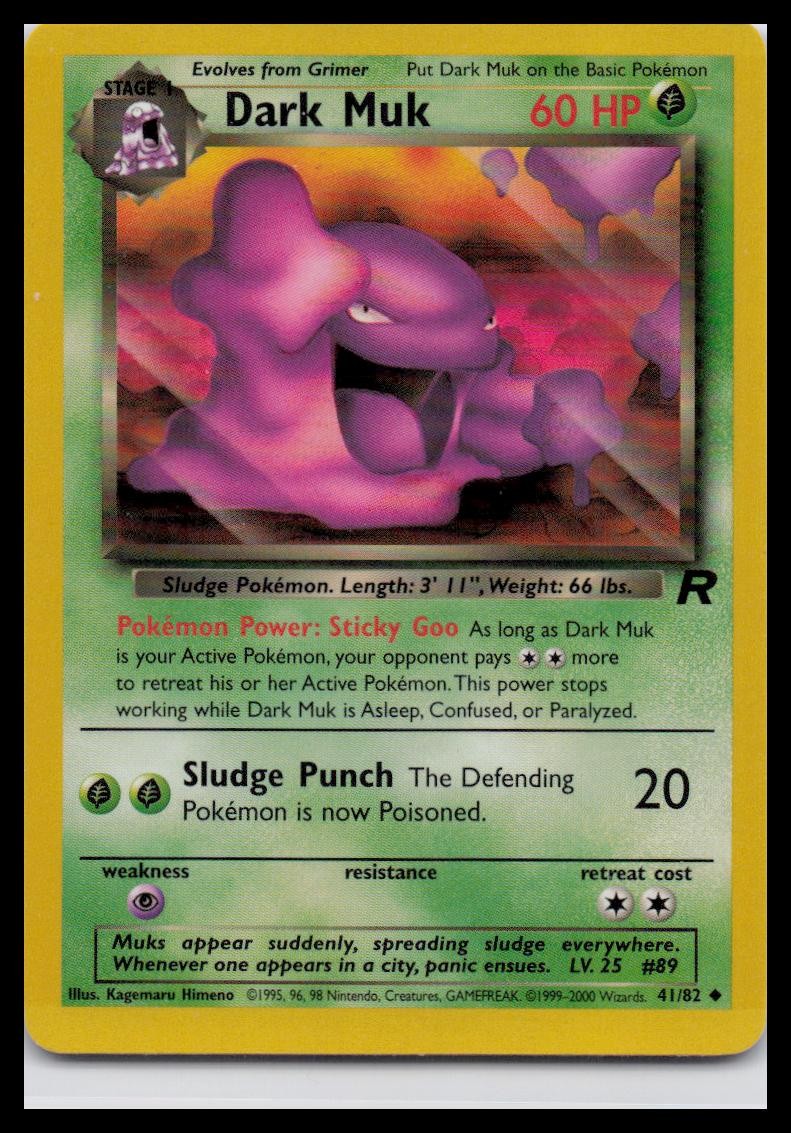 Team Rocket #41/82 Dark Muk