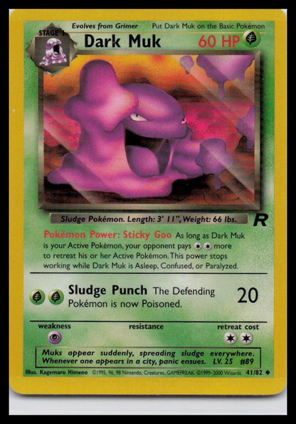 Team Rocket #41/82 Dark Muk