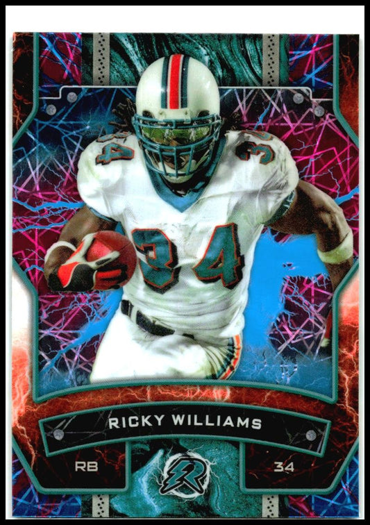 2024 TOPPS RESURGENC Blue Pink Laser #50 Ricky Williams