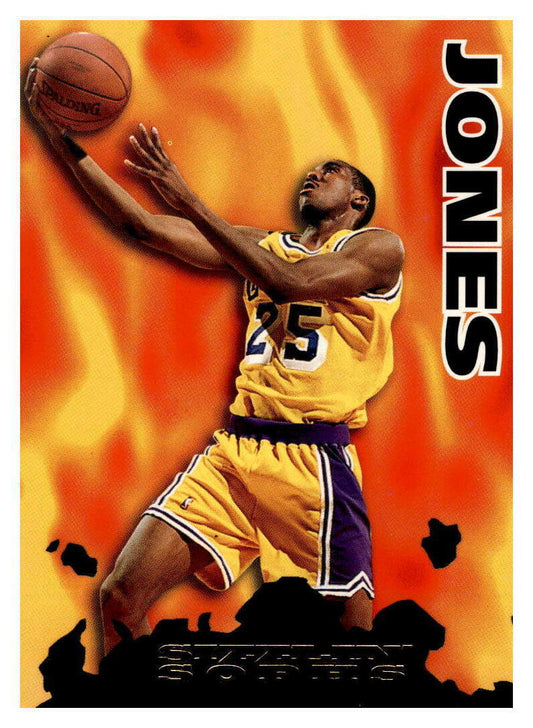 1995 Hoops #201 Eddie Jones