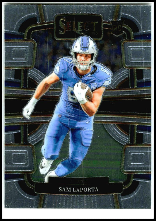 2023 Panini Select #35 Sam LaPorta Rookie Detroit Lions