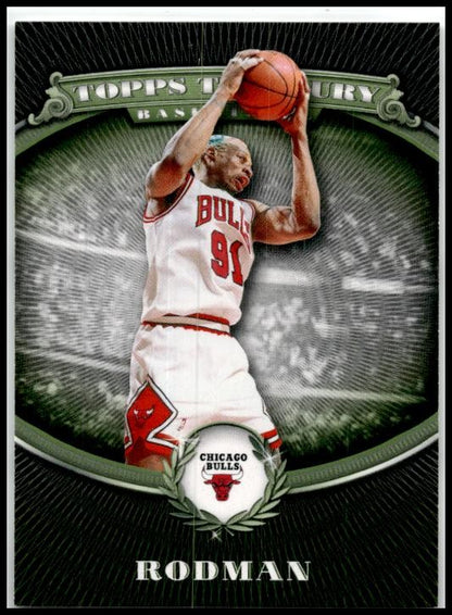 2008-09 Topps Treasury #91 Dennis Rodman Chicago Bulls