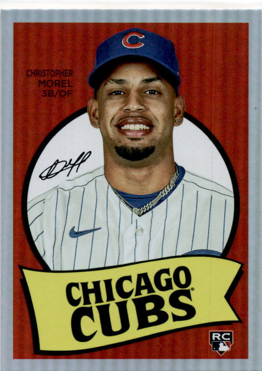 2023 Topps Archives 1969 Topps Single Player Foil #69T-12 Christopher Morel