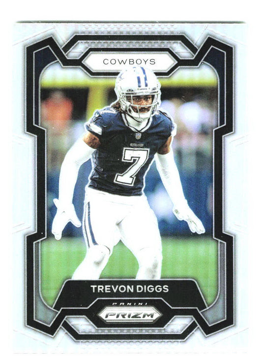 2023 Prizm Silver #82 Trevon Diggs Dallas Cowboys