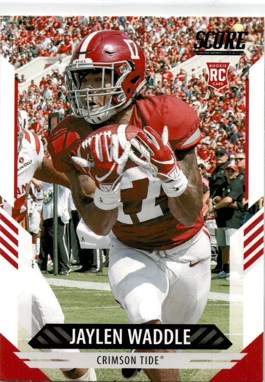 2021 Score #326 Jaylen Waddle Alabama Crimson Tide / Miami