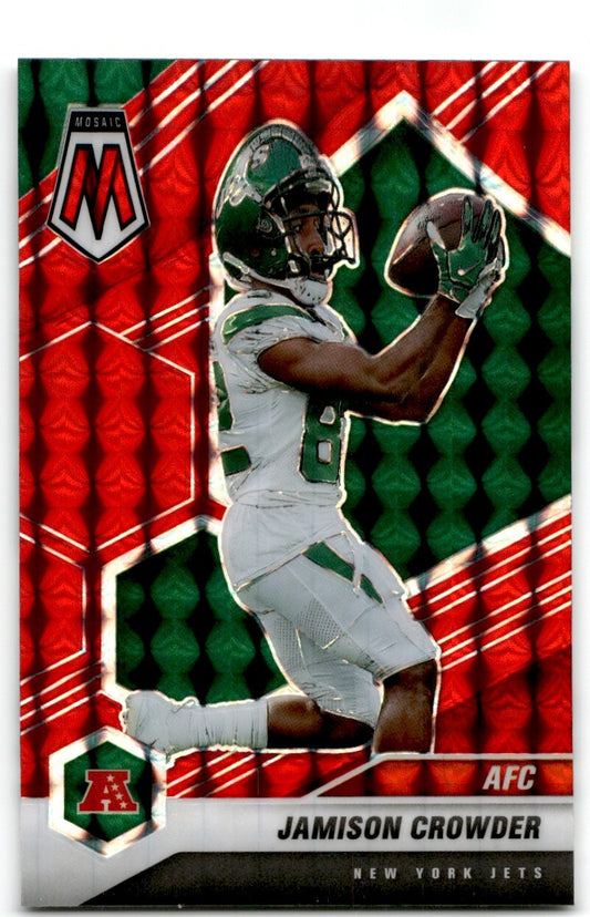 2021 Panini Mosaic AFC Red Prizm Jamison Crowder New York Jets #237
