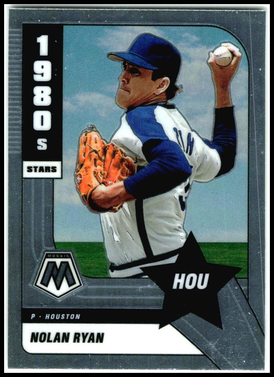 2022 Panini Mosaic #290 Nolan Ryan Houston Astros