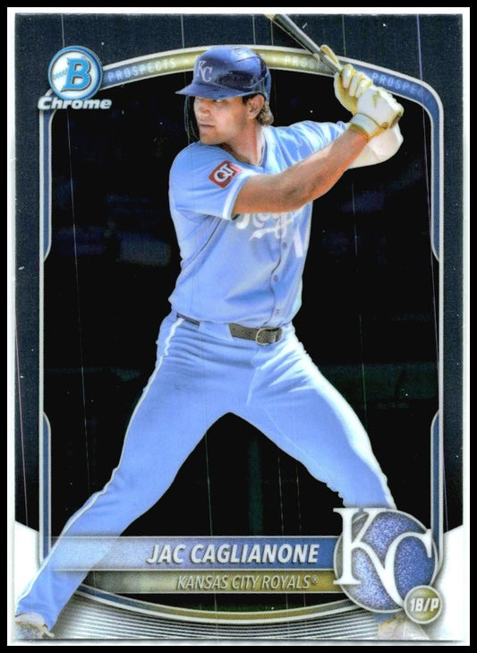 2025 Bowman Chrome #BCP-154 Jac Caglianone Royals