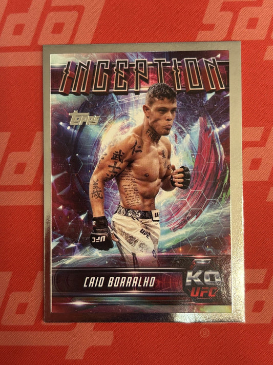 2025 Topps Knockout UFC Inception #IN-56 Caio Borralho New York Yankees
