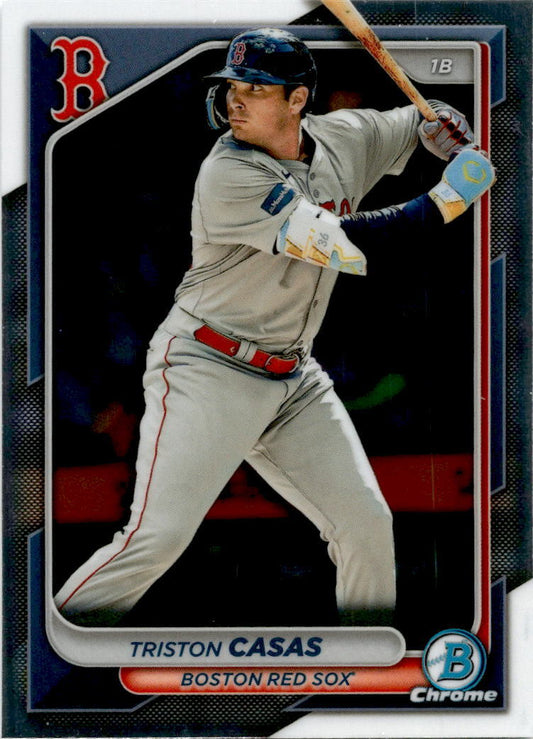 2024 Bowman Chrome #8 Triston Casas Boston Red Sox