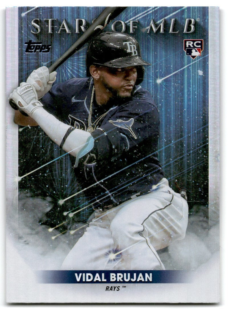 2022 Topps Star of MLB Vidal Brujan Tampa Bay Devil Rays #SMLB-85