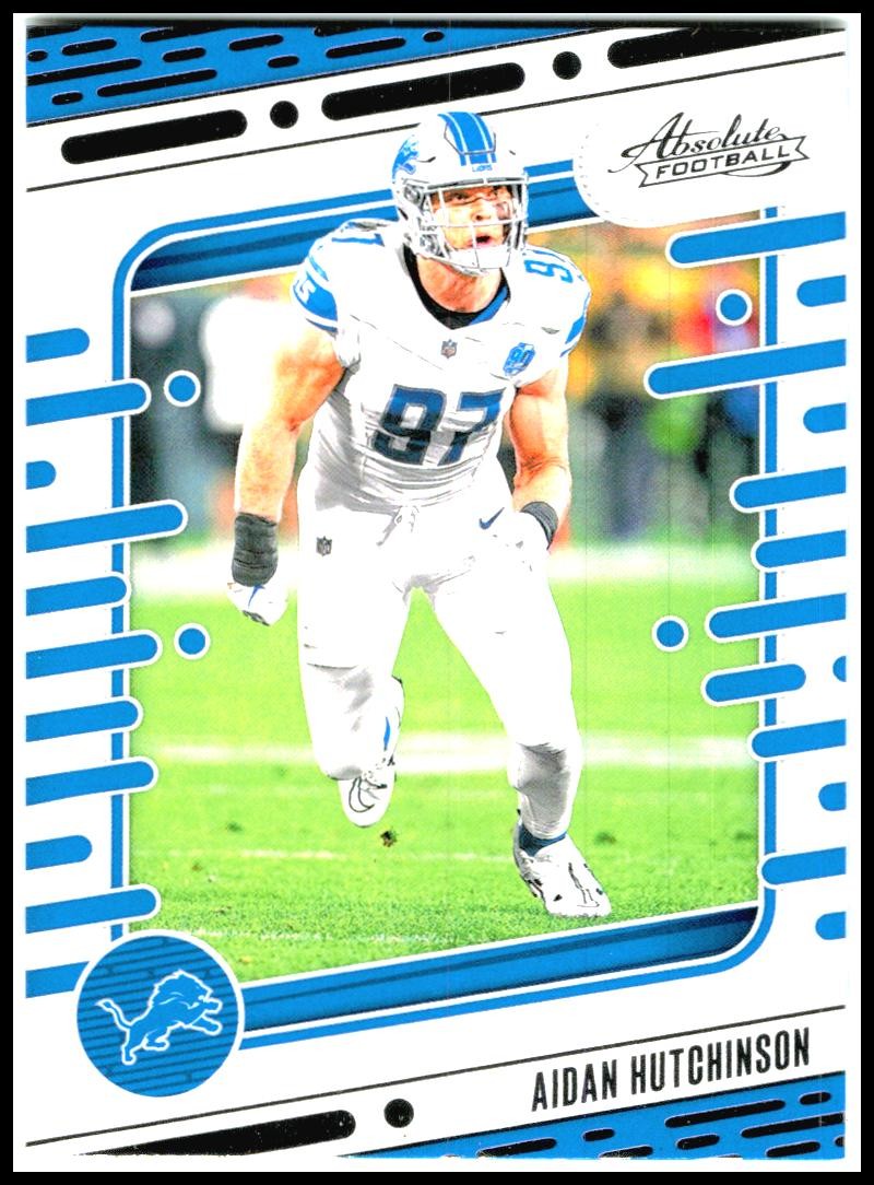 2024 Panini Absolute #34 Aidan Hutchinson Detroit Lions
