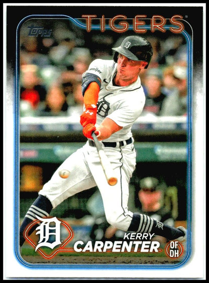 2024 Topps #536 Kerry Carpenter Detroit Tigers