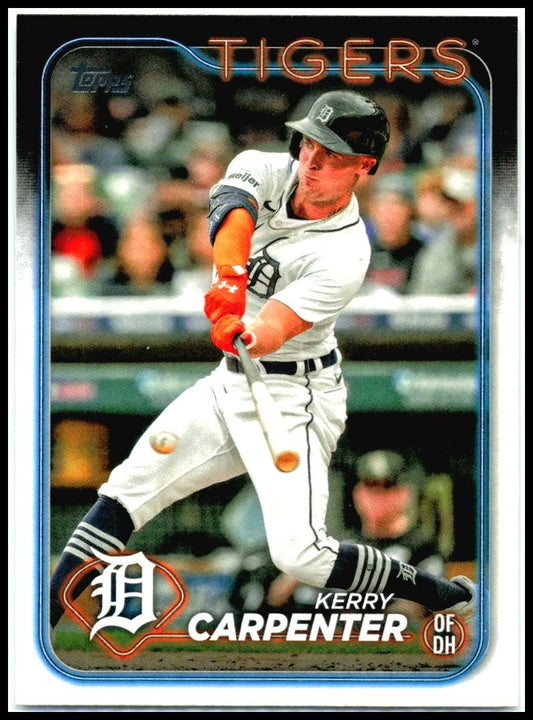2024 Topps #536 Kerry Carpenter Detroit Tigers