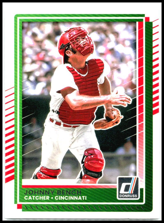 2025 Donruss #46 Johnny Bench Cincinnati Reds