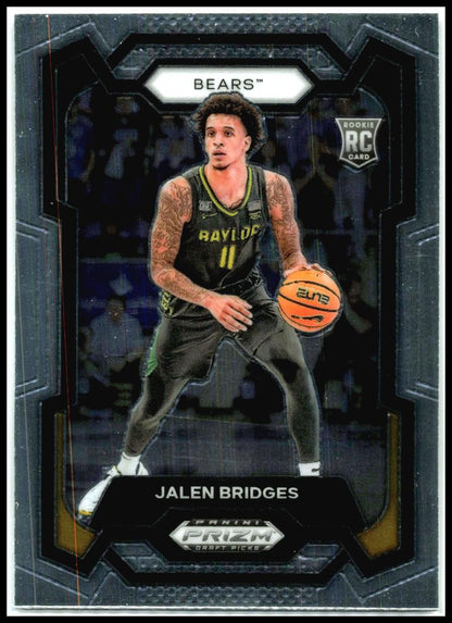 2024 Panini Prizm Draft Picks #56 Jalen Bridges Baylor Bears
