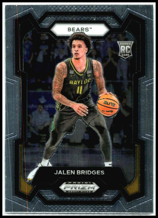 2024 Panini Prizm Draft Picks #56 Jalen Bridges Baylor Bears