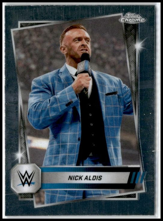 2025 Topps Chrome WWE #150 Nick Aldis